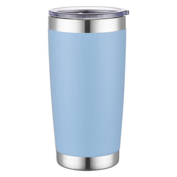 SENHUA 20oz Tumbler with Lid, Stainless Steel Vacuum Insulated Double Wall Travel Tumbler, Durable Insulated Coffee Mug, Thermal Cup with Splash Proof Sliding Lid