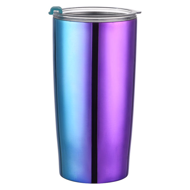 SENHUA 20oz Tumbler with Lid, Stainless Steel Vacuum Insulated Double Wall Travel Tumbler, Durable Insulated Coffee Mug, Thermal Cup with Splash Proof Sliding Lid