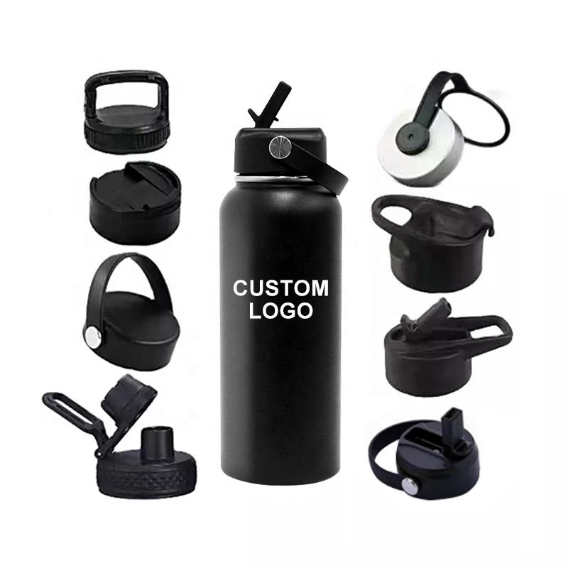 Double wall stainless steel 304, the most popular beauty is easy to carry, and the thermal insulation water bottle supports customization