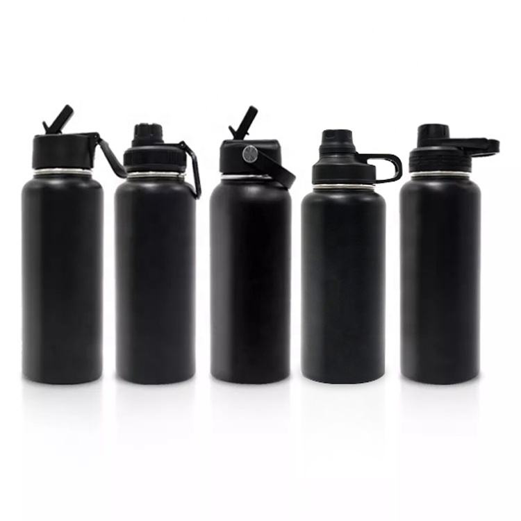 Double wall stainless steel 304, the most popular beauty is easy to carry, and the thermal insulation water bottle supports customization