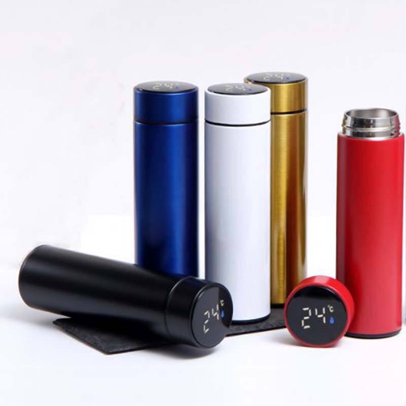 Stainless Steel Vacuum Flask Insulated Sport Water Bottles Gym Applicable for Boiling Water