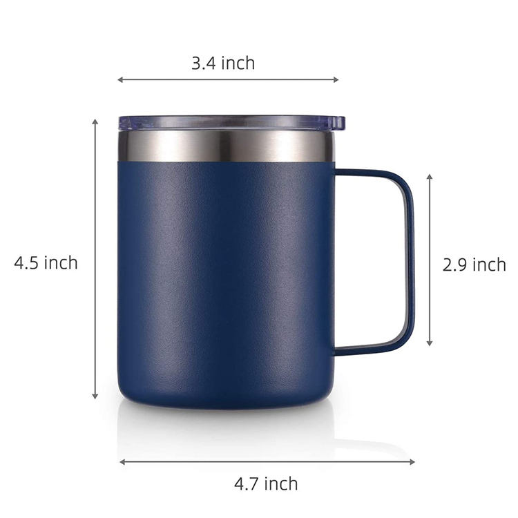 Travel Coffee Mug  Water Metal Canteen Double Wall Vacuum TumblerReusable To Go Mug for Hot/Ice Coffee Tea