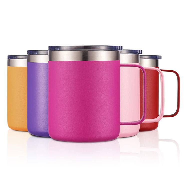 Travel Coffee Mug  Water Metal Canteen Double Wall Vacuum TumblerReusable To Go Mug for Hot/Ice Coffee Tea