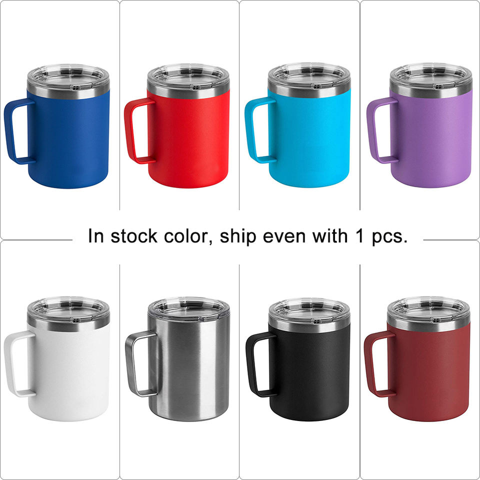 Travel Coffee Mug  Water Metal Canteen Double Wall Vacuum TumblerReusable To Go Mug for Hot/Ice Coffee Tea