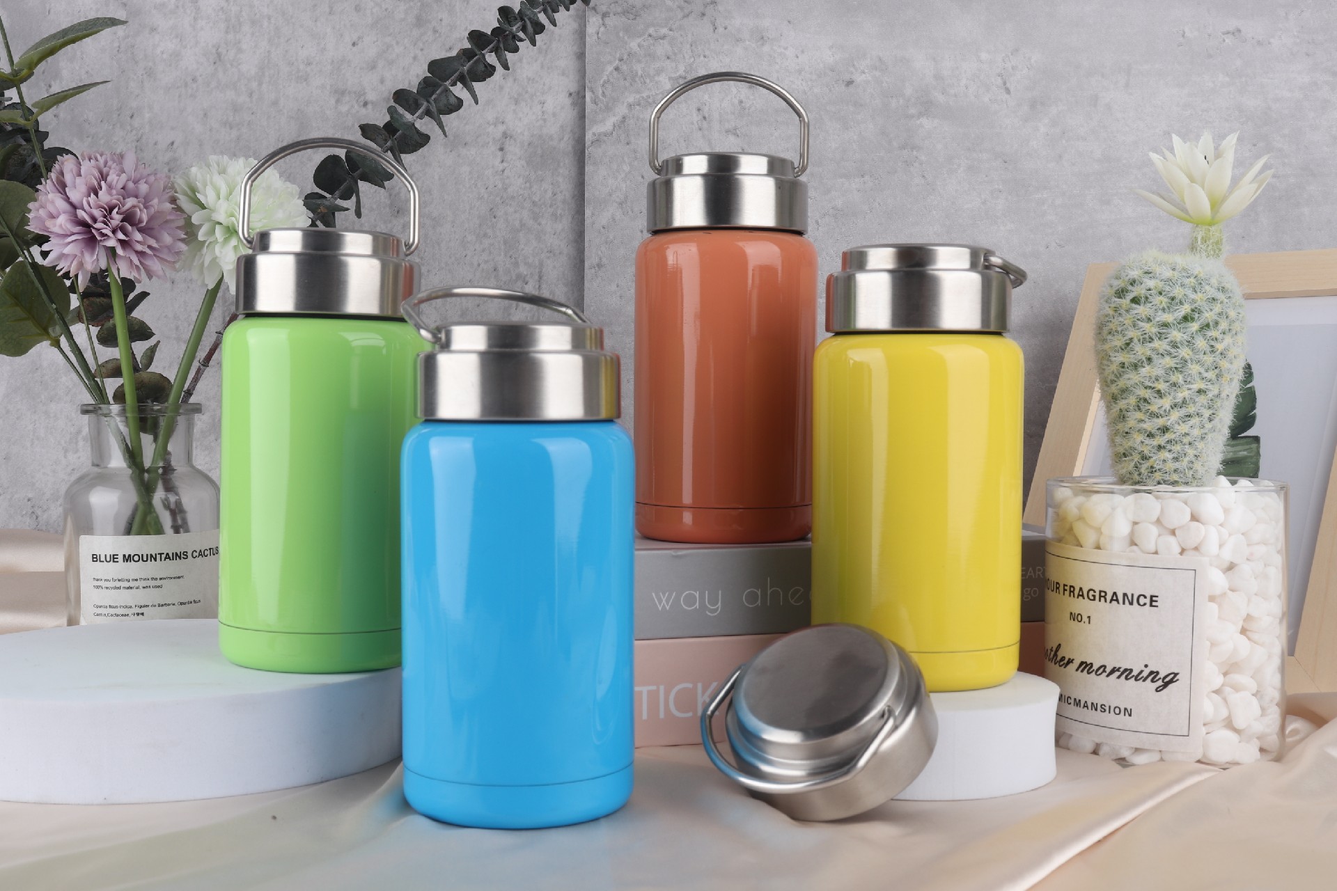 SEN HUA Best Seller Travel Promotional Eco Friendly Stainless Steel Double Wall Insulated Vacuum Bottle With Cap Water Bottles